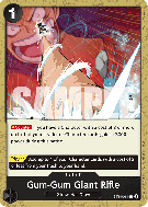 Carte One Piece Gum-Gum Giant Rifle ST14-014 C