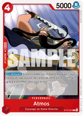 Carte One Piece Atmos ST15-001 C