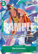 Carte One Piece Bartolomeo P-029 P ST16
