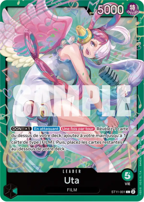 Carte One Piece Uta ST11-001 L ST16