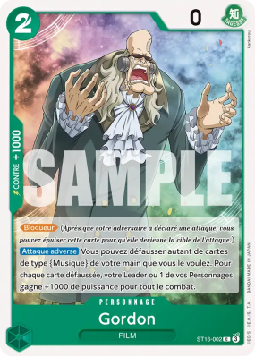 Carte One Piece Gordon ST16-002 C