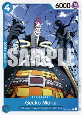 Carte One Piece Gecko Moria OP02-054 C ST17