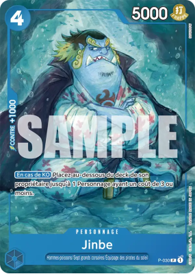 Carte One Piece Jinbe P-030 P ST17