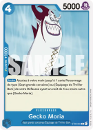 Carte One Piece Gecko Moria ST03-004 C ST17