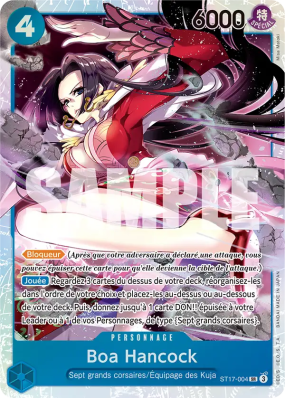 Carte One Piece Boa Hancock ST17-004 SR