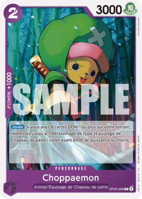Carte One Piece Choppaemon OP05-068 C ST18