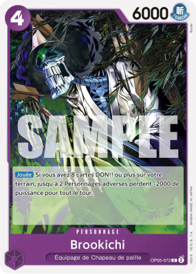 Carte One Piece Brookichi OP05-072 C ST18