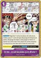 Carte One Piece En mer ce sont les pirates qu'on affronte !! OP05-076 R ST18