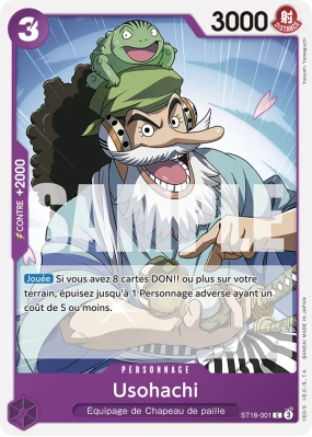 Carte One Piece Usohachi ST18-001 C