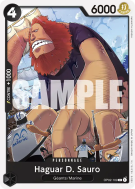 Carte One Piece Haguar D. Sauro OP02-109 C ST19