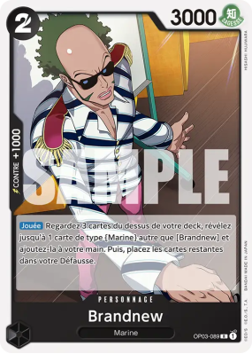 Carte One Piece Brandnew OP03-089 R ST19