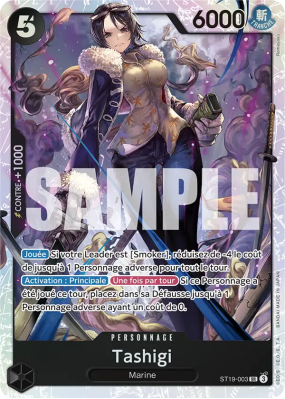 Carte One Piece Tashigi ST19-003 SR