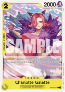 Carte One Piece Charlotte Galette OP03-107 C ST20