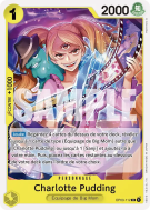 Carte One Piece Charlotte Pudding OP03-112 R ST20