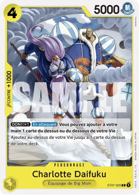 Carte One Piece Charlotte Daifuku ST07-005 C ST20
