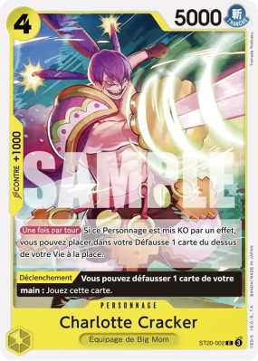 Carte One Piece Charlotte Cracker ST20-002 C