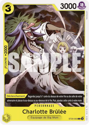 Carte One Piece Charlotte Brûlée ST20-003 C