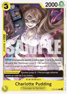 Carte One Piece Charlotte Pudding ST20-004 C