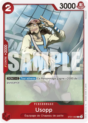 Carte One Piece Usopp ST21-002 C