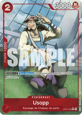 Carte One Piece Usopp ST21-002 C ALT ART