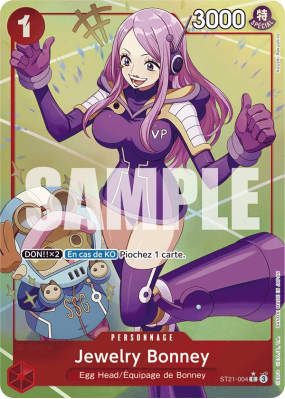 Carte One Piece Jewelry Bonney ST21-004 C ALT ART