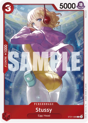 Carte One Piece Stussy ST21-006 C