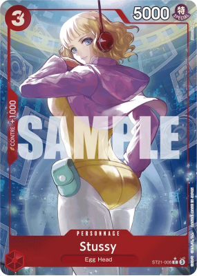 Carte One Piece Stussy ST21-006 C ALT ART