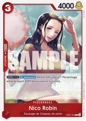 Carte One Piece Nico Robin ST21-010 C