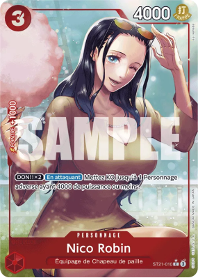 Carte One Piece Nico Robin ST21-010 C ALT ART