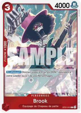 Carte One Piece Brook ST21-012 C