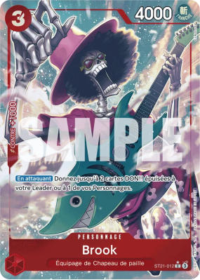 Carte One Piece Brook ST21-012 C ALT ART