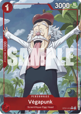 Carte One Piece Végapunk ST21-013 C ALT ART
