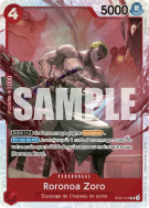 Carte One Piece Roronoa Zoro ST21-015 SR