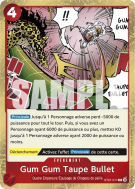 Carte One Piece Gum Gum Taupe Bullet ST21-017 C