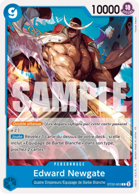 Carte One Piece Edward Newgate ST22-003 C