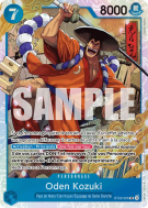 Carte One Piece Oden Kozuki ST22-005 SR