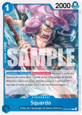 Carte One Piece Squardo ST22-007 C