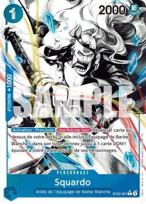 Carte One Piece Squardo ST22-007 C ALT ART