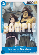 Carte One Piece Les frères Decalvan ST22-008 C
