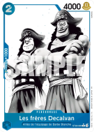 Carte One Piece Les frères Decalvan ST22-008 C ALT ART