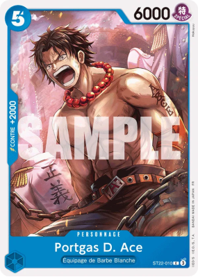 Carte One Piece Portgas D. Ace ST22-010 C