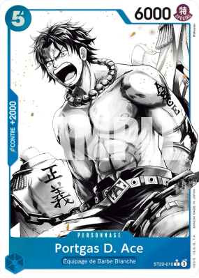Carte One Piece Portgas D. Ace ST22-010 C ALT ART