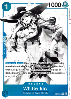 Carte One Piece Whitey Bay ST22-011 C ALT ART