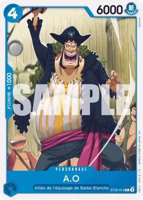 Carte One Piece A. O. ST22-014 C