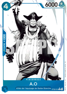 Carte One Piece A. O. ST22-014 C ALT ART