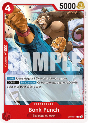 Carte One Piece Bonk Punch OP09-010 C ST23