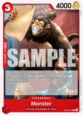 Carte One Piece Monster OP09-012 C ST23