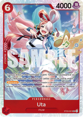 Carte One Piece Uta ST23-001 SR