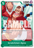 Carte One Piece Scratchmen Apoo EB01-015 R ST24
