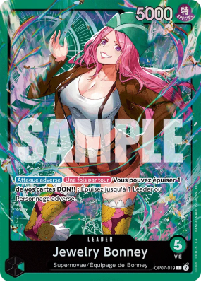 Carte One Piece Jewelry Bonney OP07-019 L ST24
